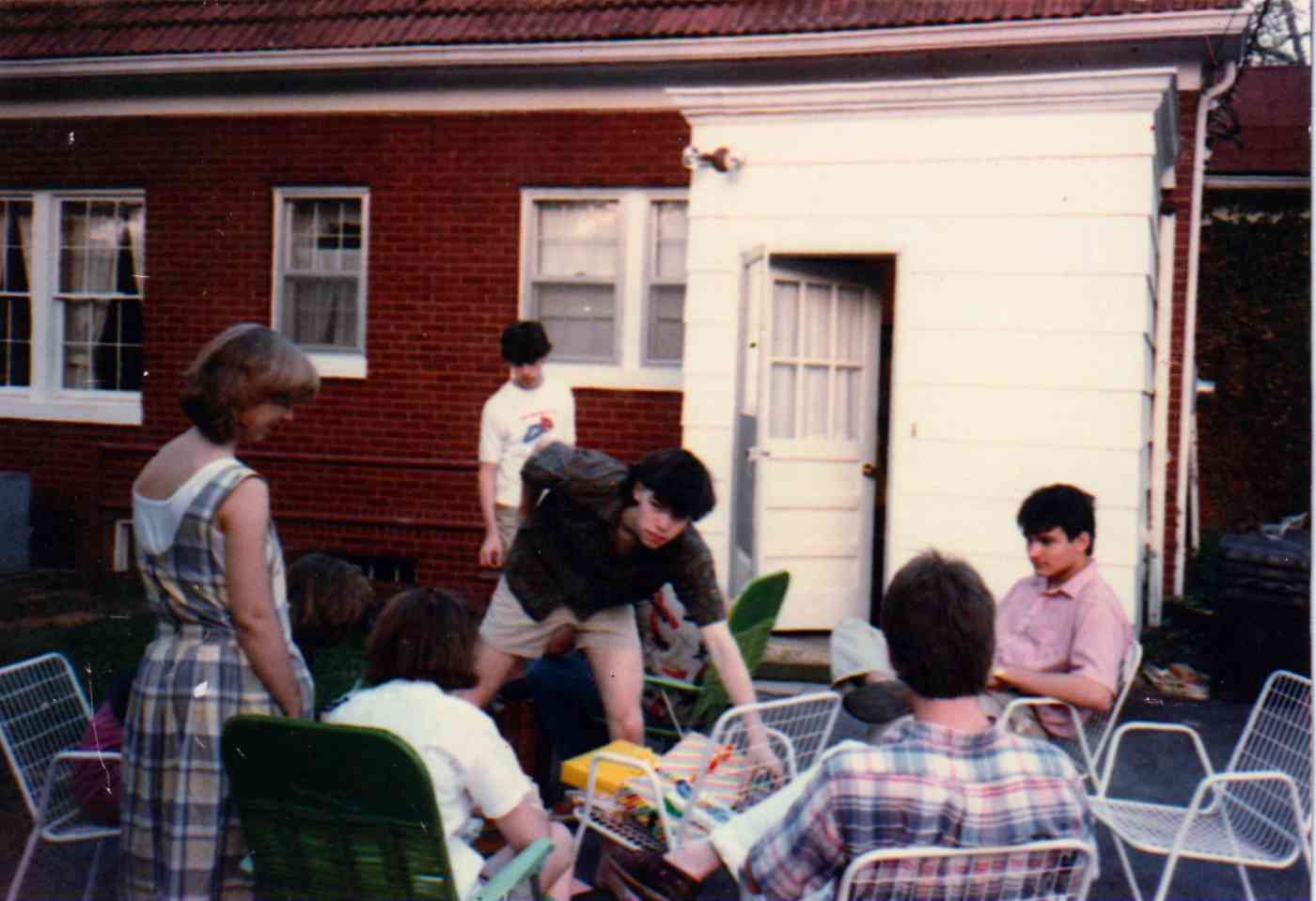 Bev's Birthday party, Chattanooga, Tennessee, 1985