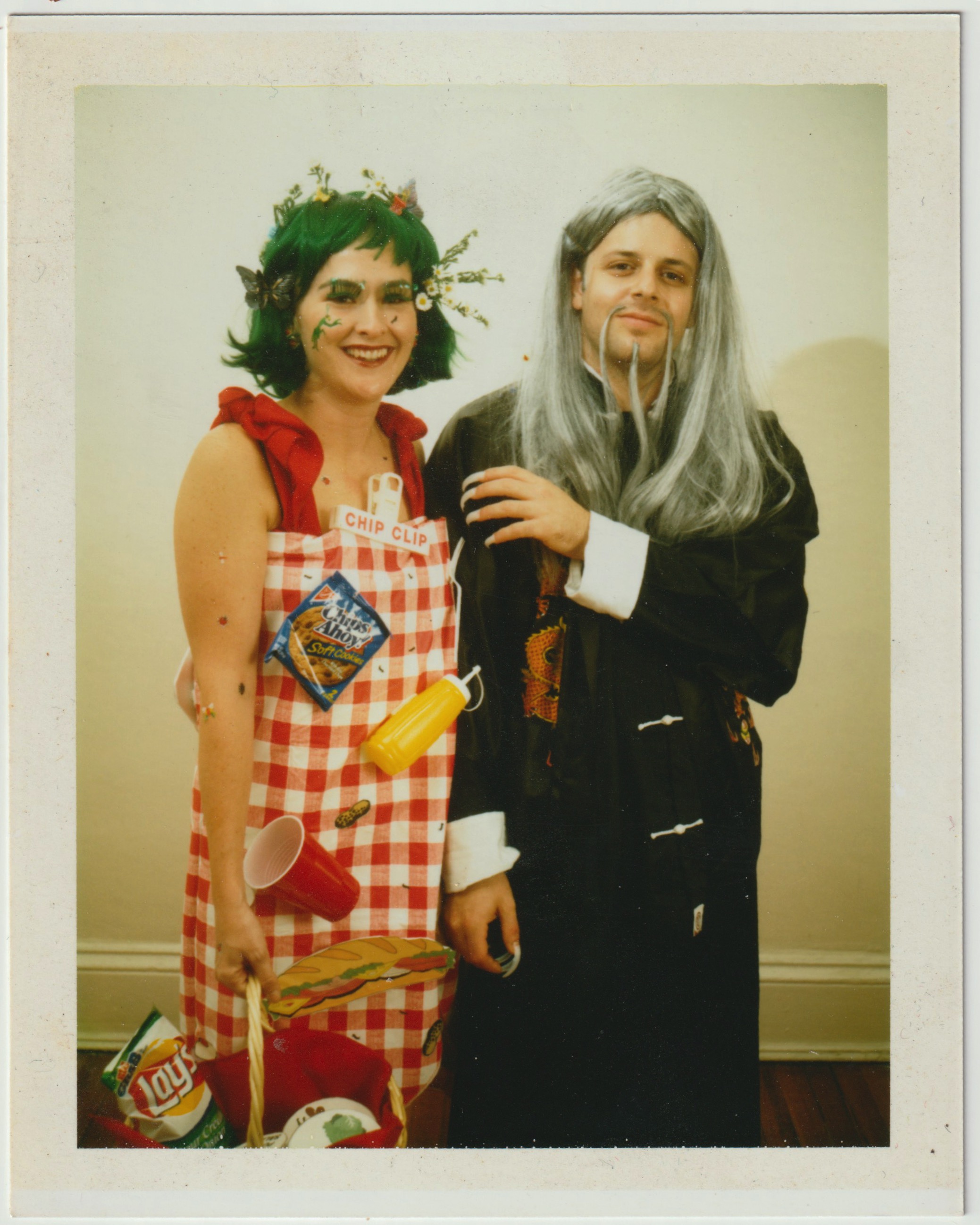 Halloween polaroids, 1998.