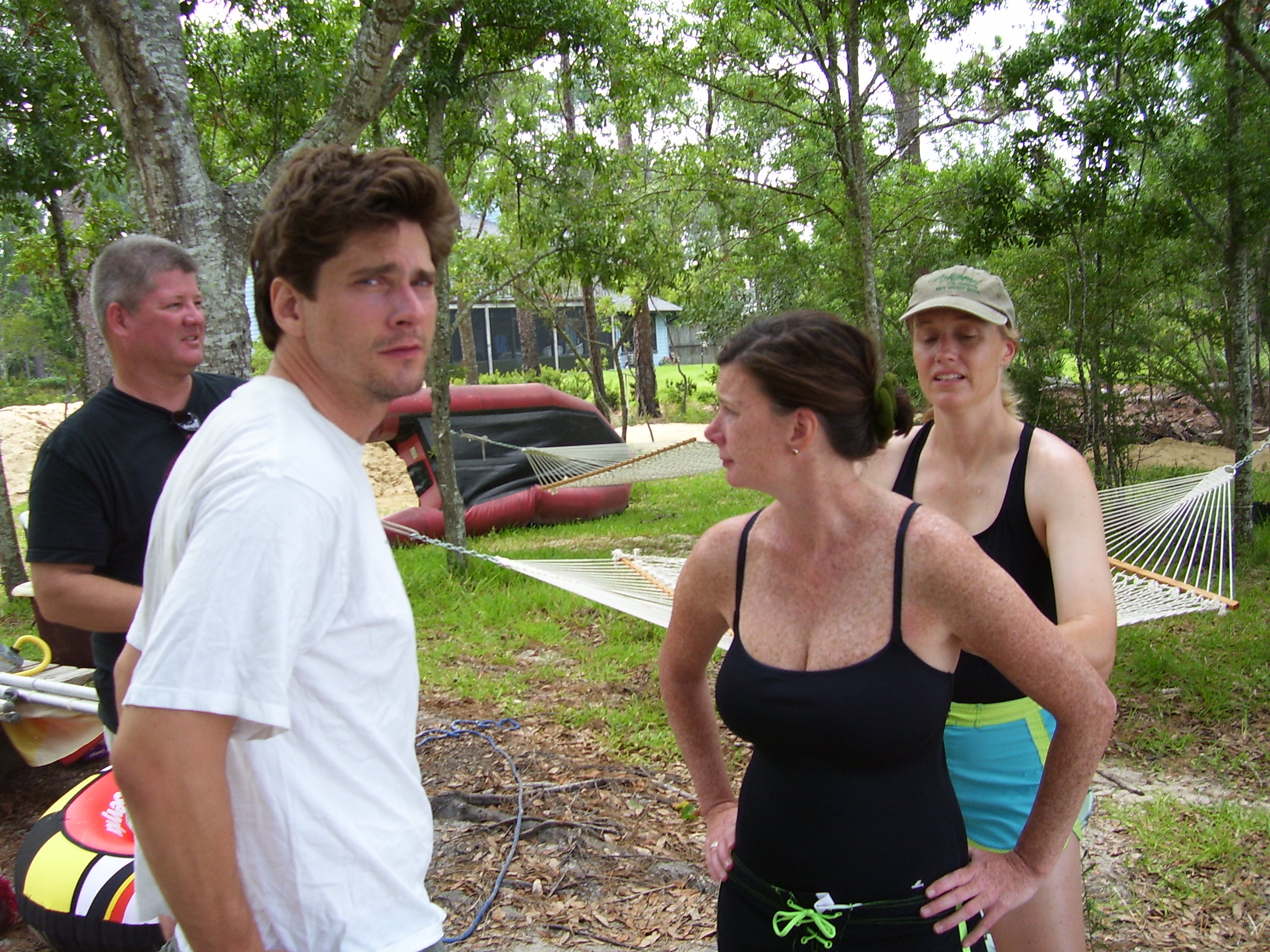 Trey, Dana, and Sis at Pensacola Regatta 2006.