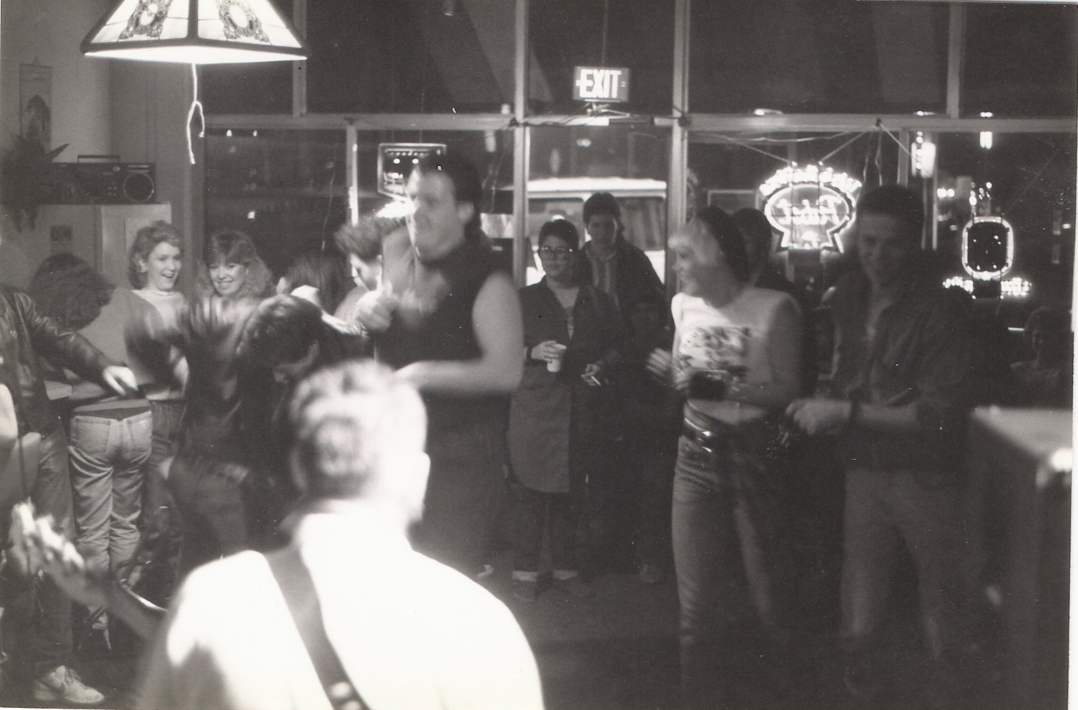 Crowd at Dale's, Chattanooga, TN 1984