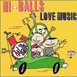Album cover design for the Hi-Balls.