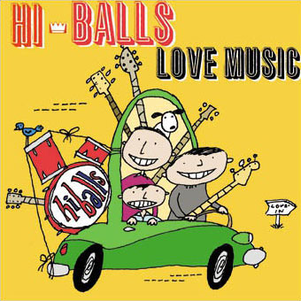 The Hi-Balls album sleeve.