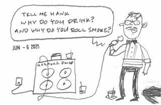 I did a cartoon about family tradition.