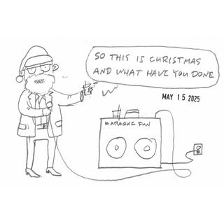 I did a cartoon about a song I dislike.