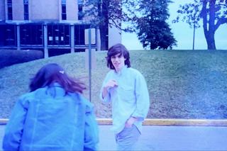 I had a lot of hair when I was in college.