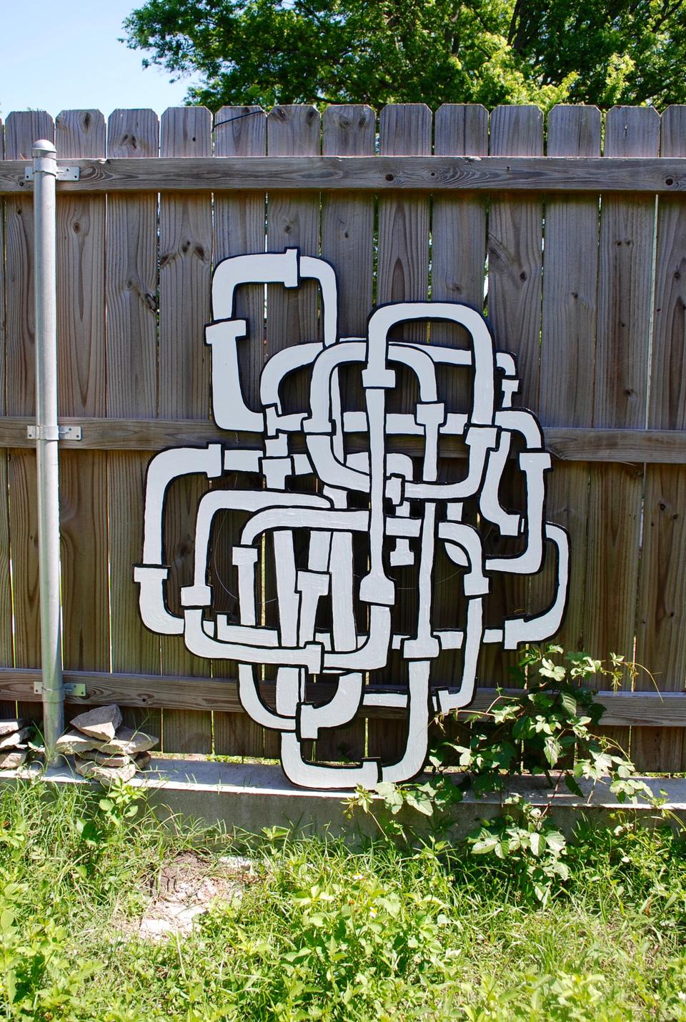Pipes painting by David Rhoden