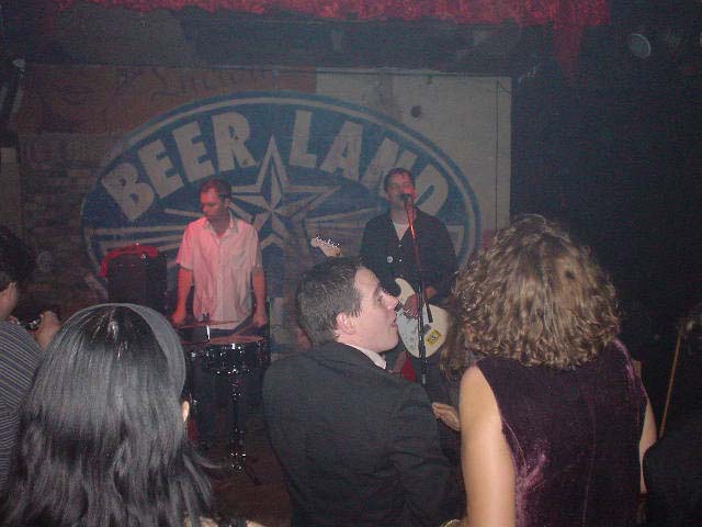 Ka-Nives and All-Night Movers at Beerland, Austin, Texas, April 25, 2003.