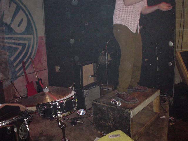 Ka-Nives and All-Night Movers at Beerland, Austin, Texas, April 25, 2003.