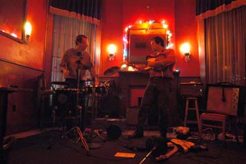 All-Night Movers (Slade Nash and Dave Rhoden) played the Circle Bar, New Orleans, January 4, 2003.