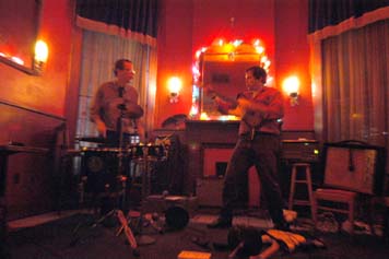 All-Night Movers (Slade Nash and Dave Rhoden) played the Circle Bar, New Orleans, January 4, 2003.