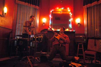 All-Night Movers (Slade Nash and Dave Rhoden) played the Circle Bar, New Orleans, January 4, 2003.