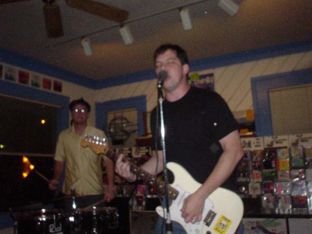 Ka-Nives and All-Night Movers at Sound Exchange, Houston, TX, April 24, 2003.