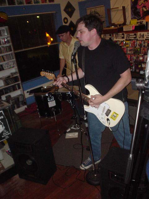 Ka-Nives and All-Night Movers at Sound Exchange, Houston, TX, April 24, 2003.