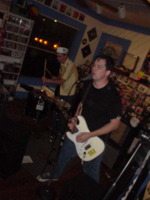 Ka-Nives and All-Night Movers at Sound Exchange, Houston, TX, April 24, 2003.