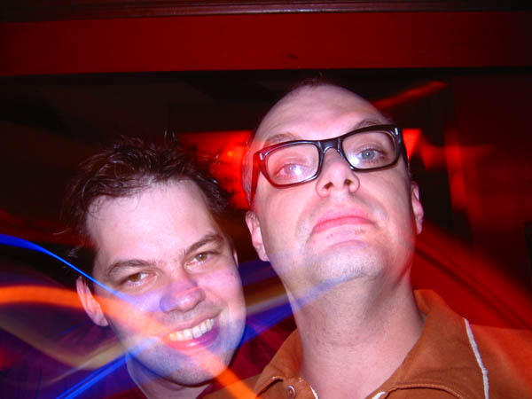 All-Night Movers (David Rhoden and Slade Nash) at Circle Bar, October 3, 2002.
