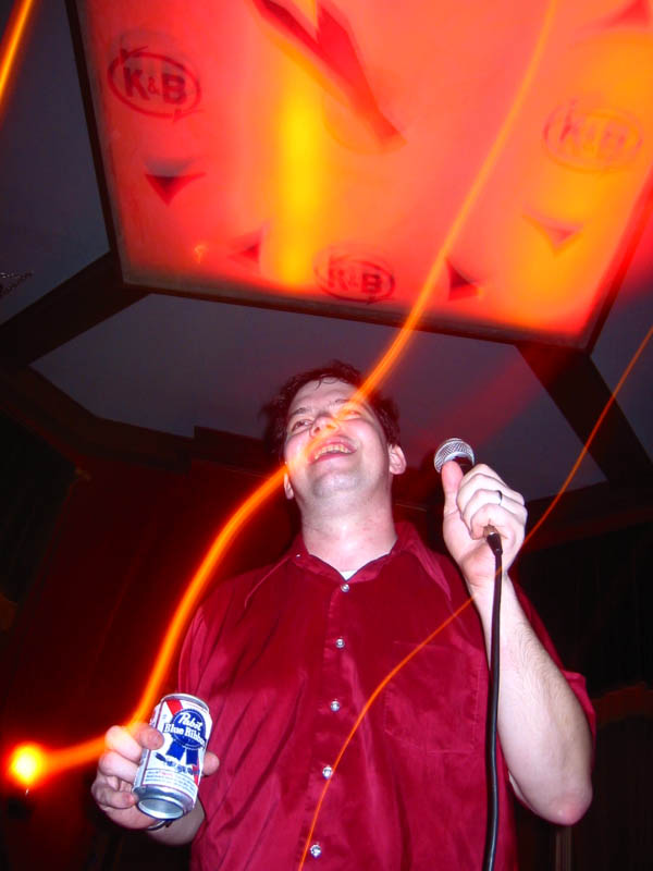 All-Night Movers (David Rhoden and Slade Nash) at Circle Bar, October 3, 2002.