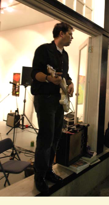 All-Night Movers played at Jonathan Ferrara Gallery on Carondelet Street, October 9, 2002.