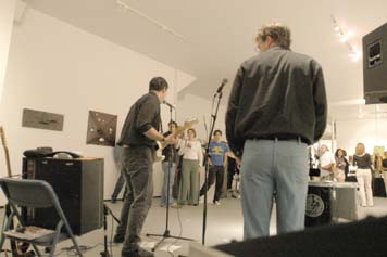 All-Night Movers played at Jonathan Ferrara Gallery on Carondelet Street, October 9, 2002.