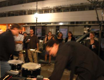 All-Night Movers played at Jonathan Ferrara Gallery on Carondelet Street, October 9, 2002.
