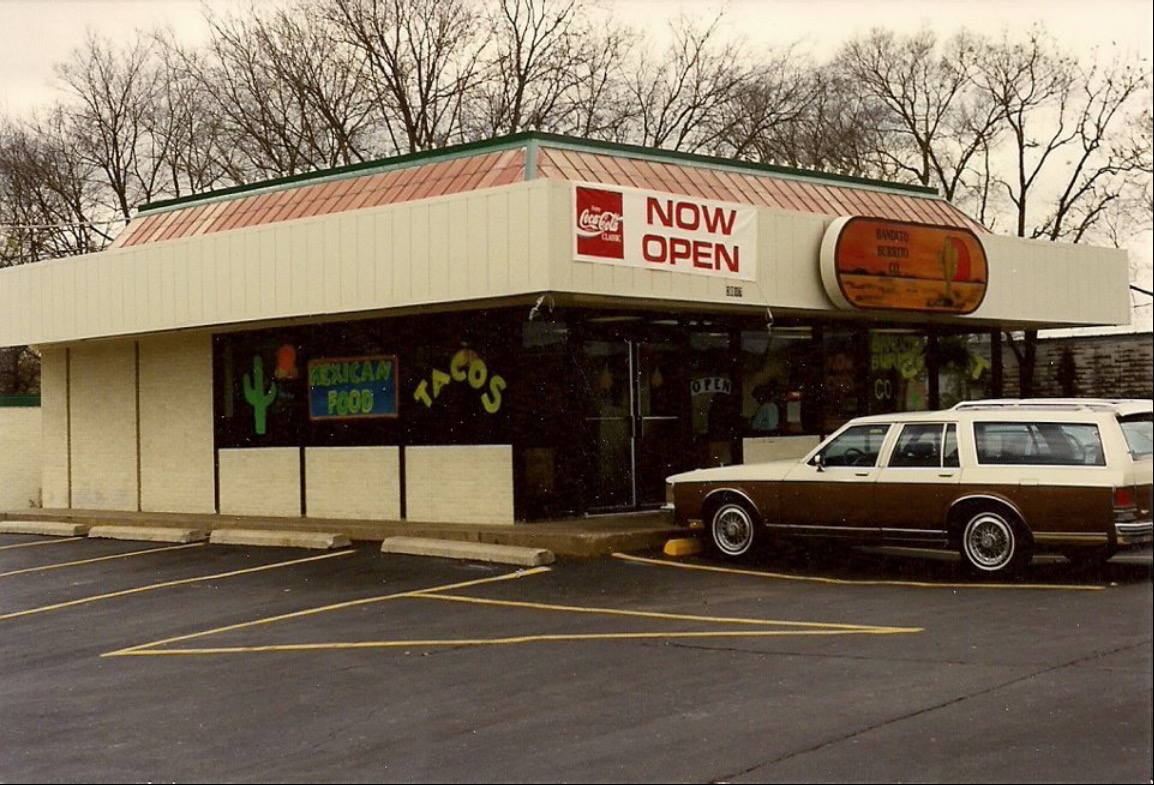 Bandito Burrito in 1990.