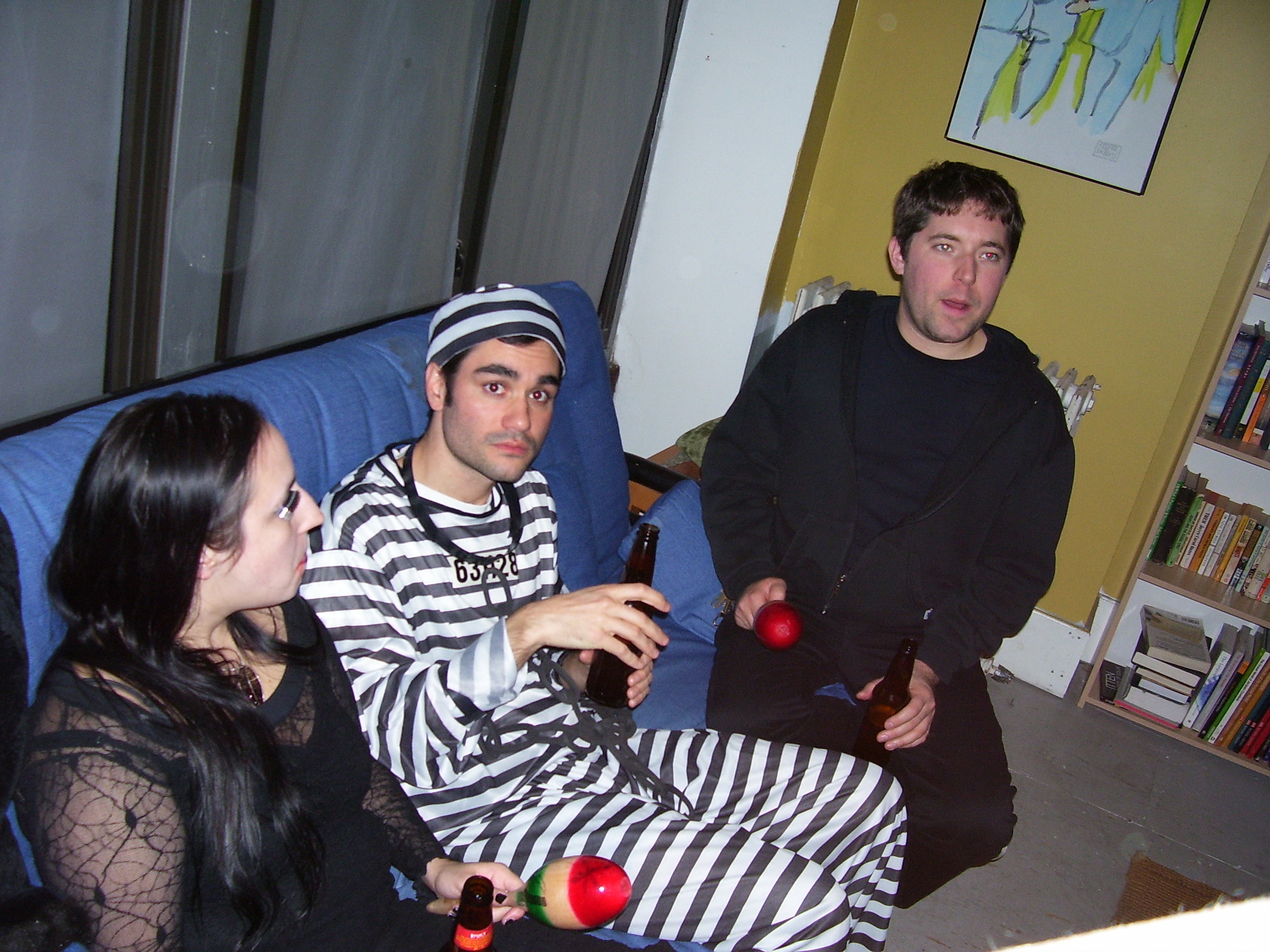 Hallowe'en on Grand Street, Chan the jailbird