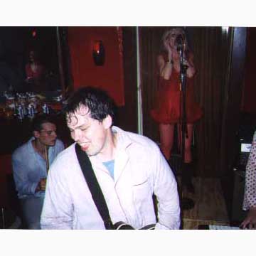 The Sleepy Heads played our first show at the Circle Bar August 6, 2001. Zack, David, Stephanie.