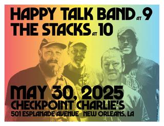 The Stacks play with Happy Talk at Checkpoint Charlie's.