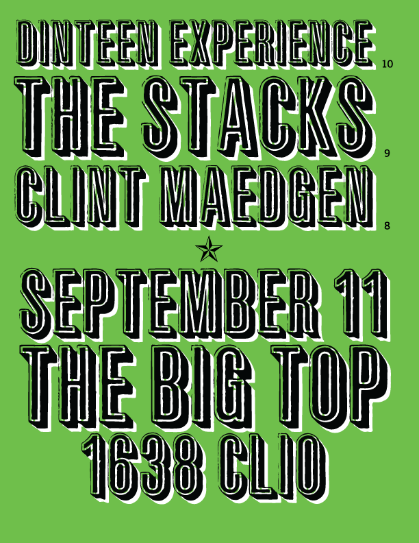 The Stacks played at The Big Top.