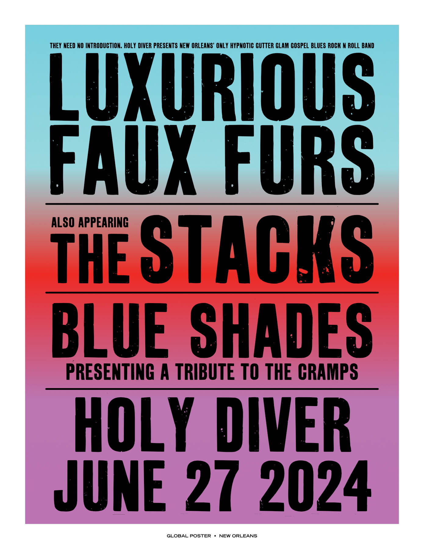 The Stacks New Orleans: Holy Diver, June 27 2024