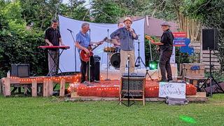 My new band, for now called The Unbelievables, played our first show at a house party in Destrehan, Louisiana.