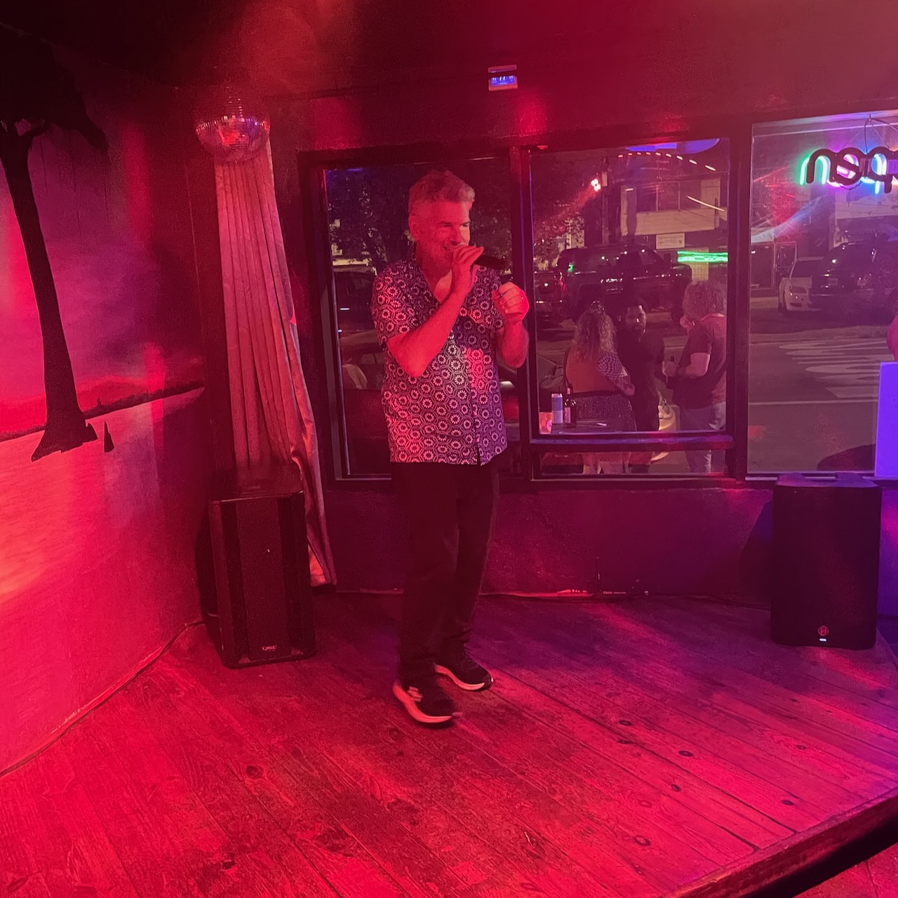 Andrew D at Kajun's doing "Thunder Road"