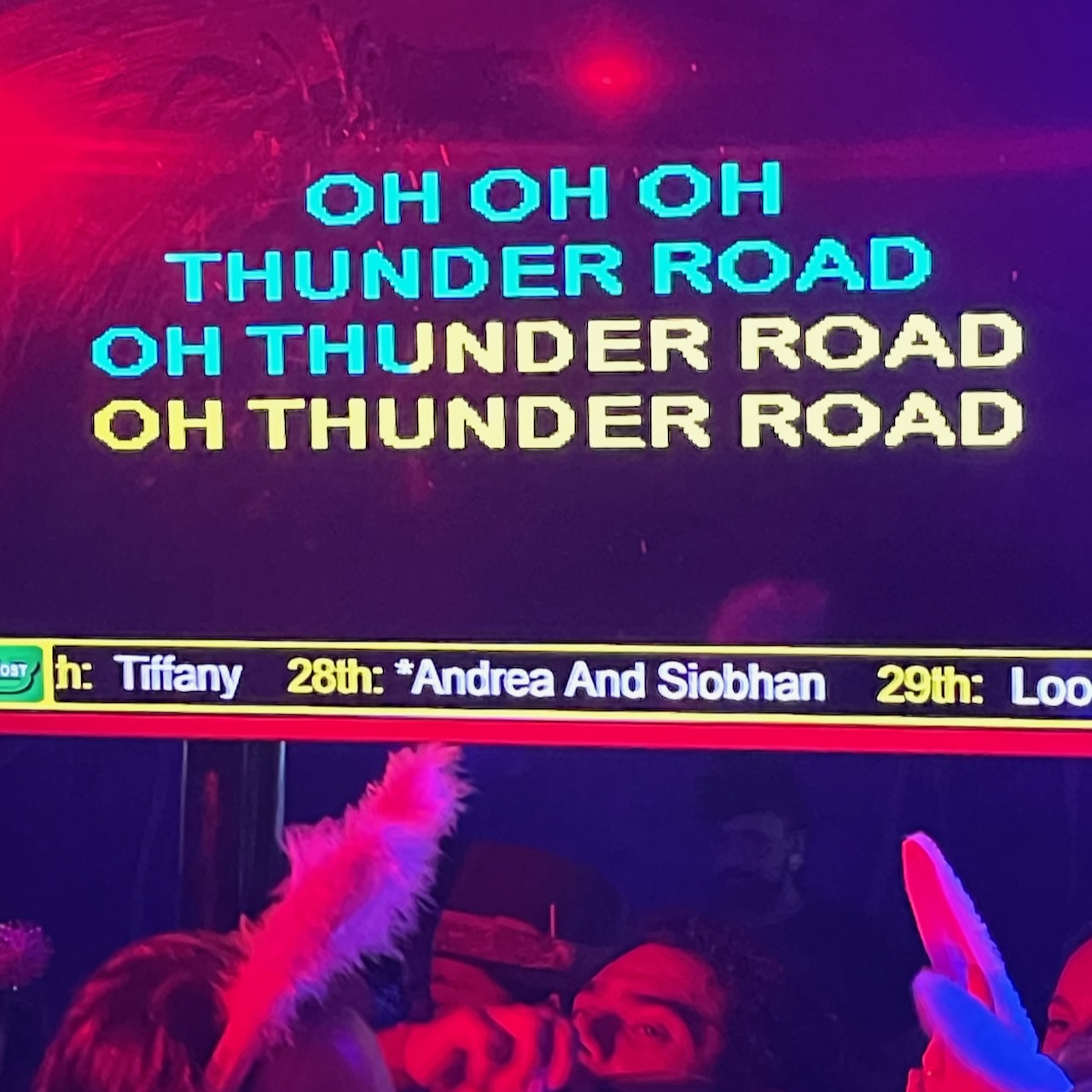 Andrew D at Kajun's doing "Thunder Road"