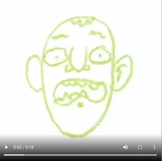 I animated a face.