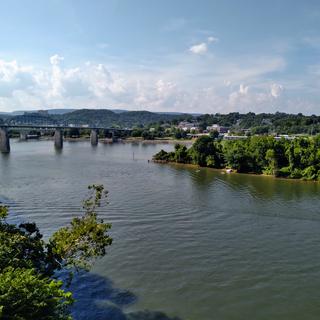 I took a walk around downtown Chattanooga.