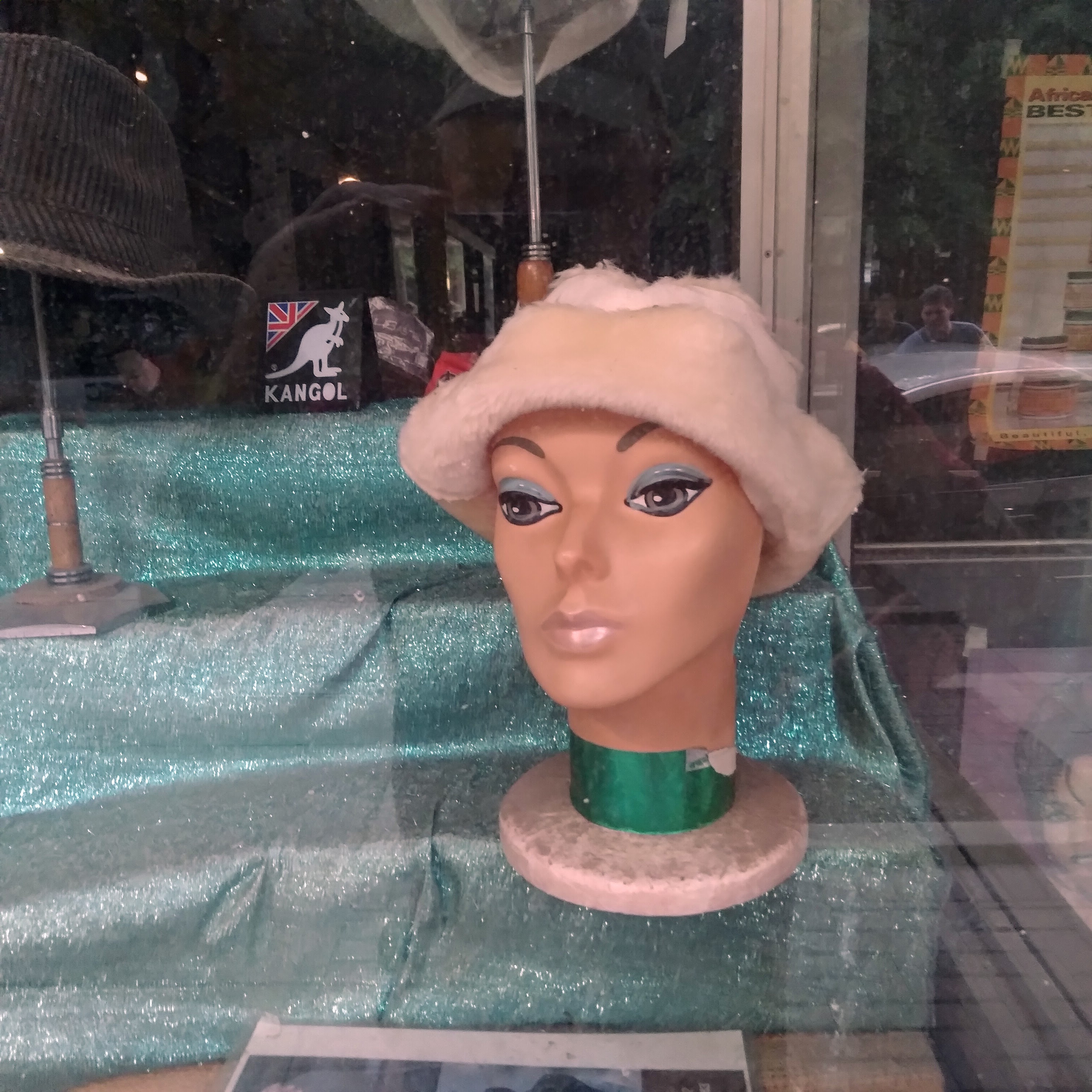 Wig shop on Market Street, Chattanooga, Tennessee, August 28, 2021. Photo by David Rhoden.