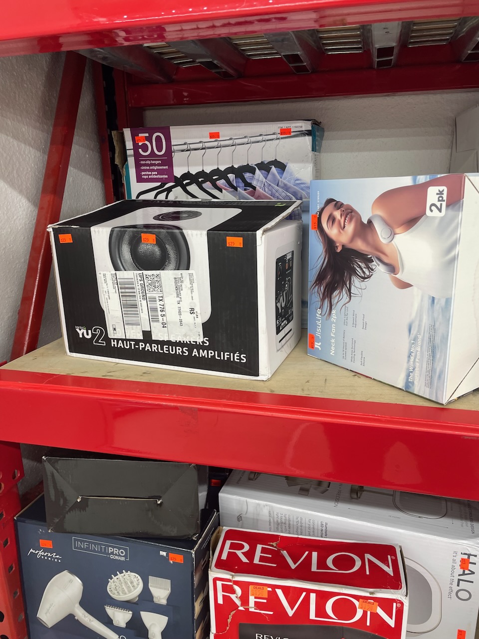 piles of merchandise at Deals in Chalmette