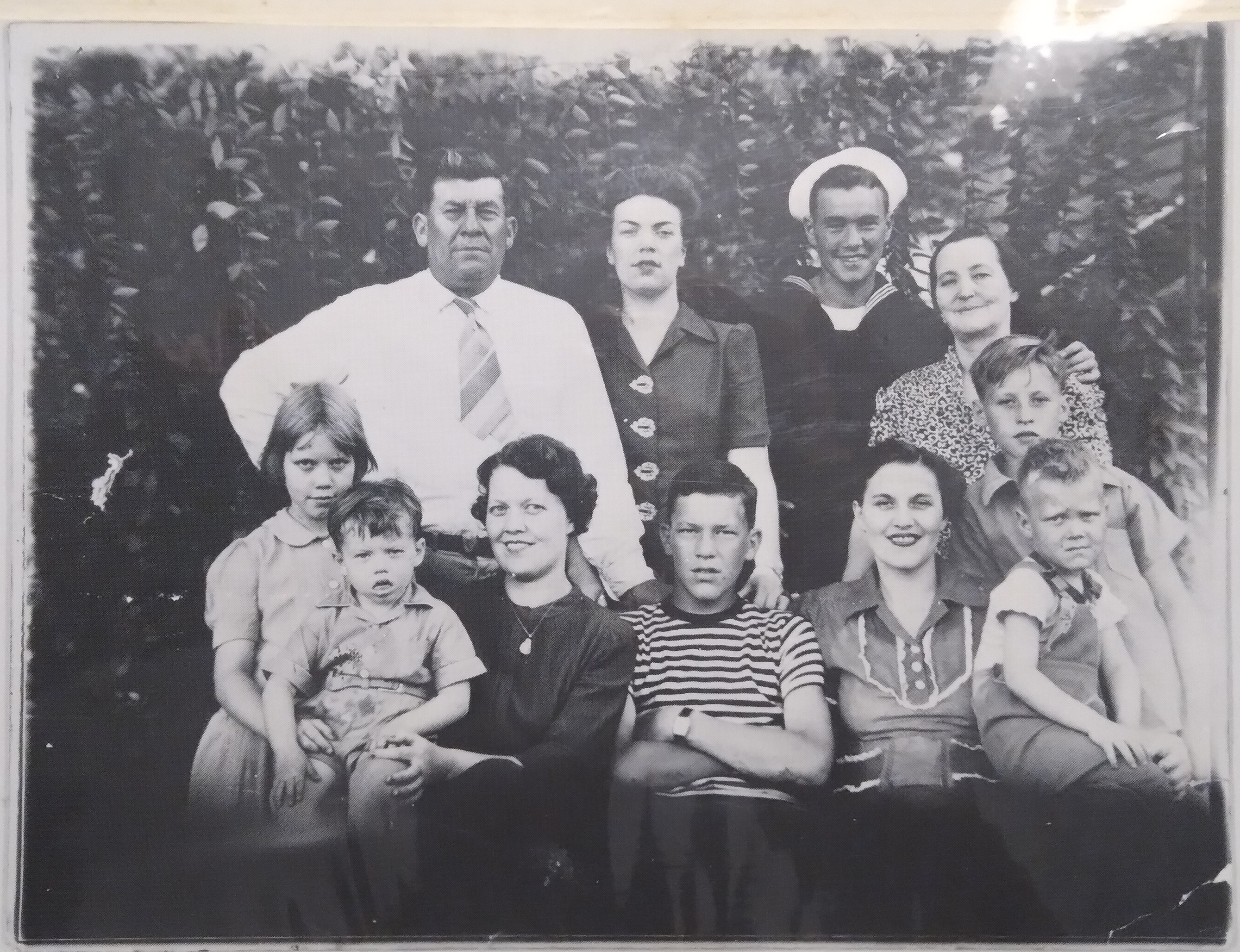 The Jackson family, 1942.