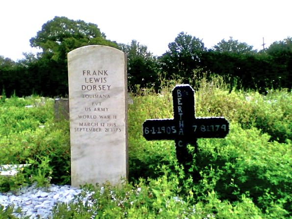 grave in cemetery on Spruce Street