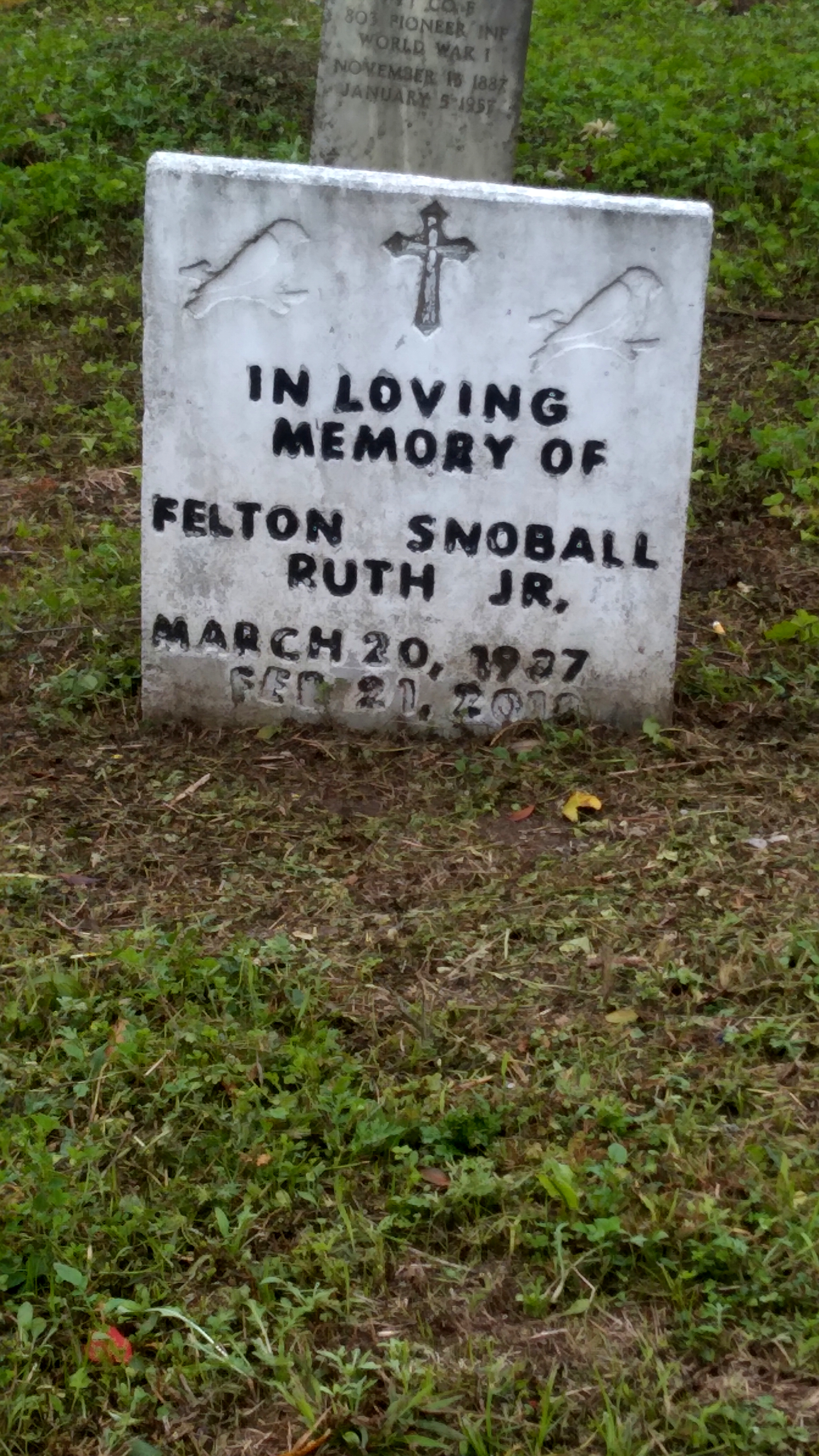 With Gina Phillips at Holt Cemetery in New Orleans