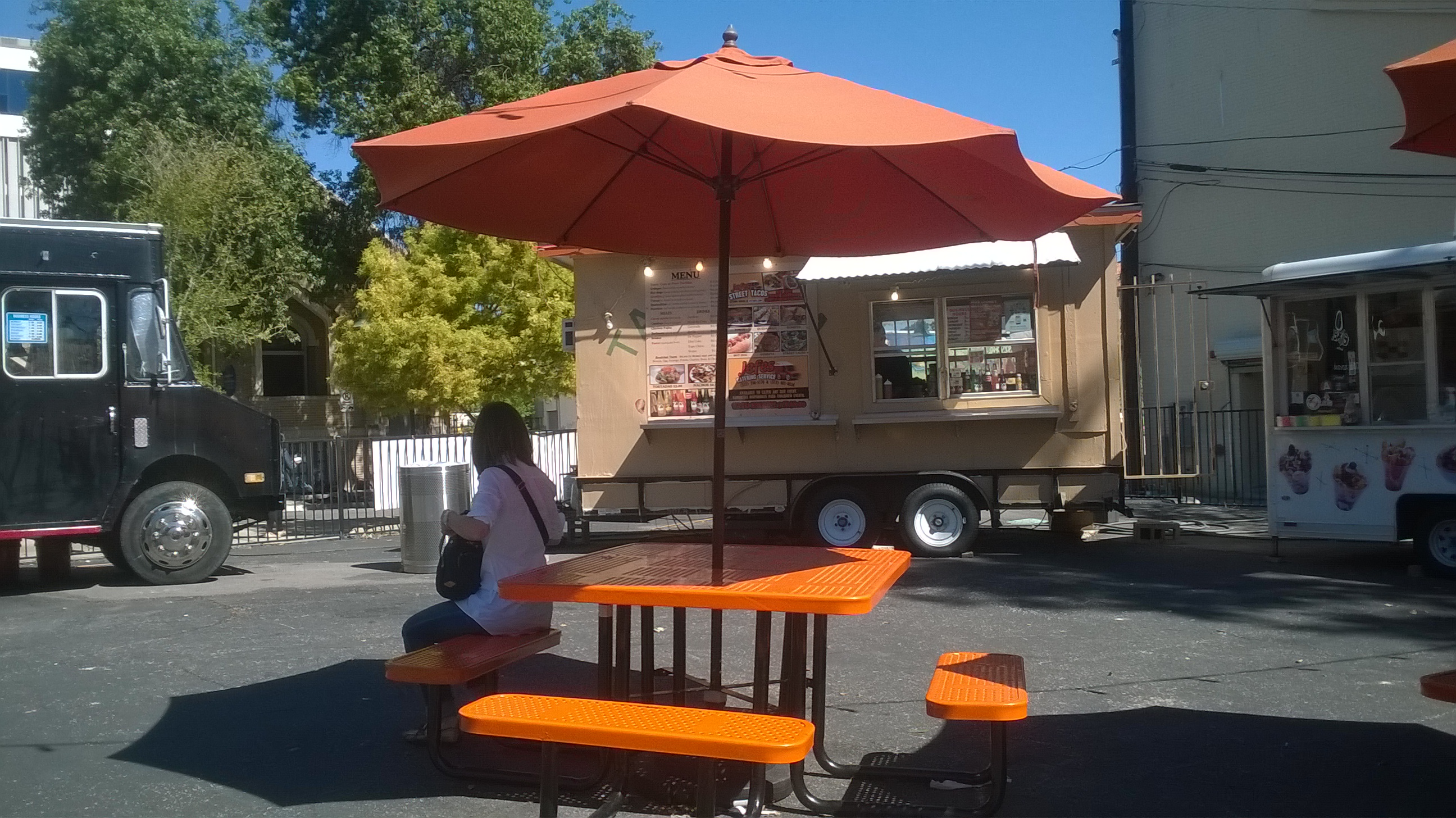 Jefe's taco trailer in Austin