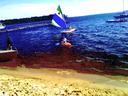 I went to the 22nd Perdido Bay Intergalactic Sunfish Regatta.
