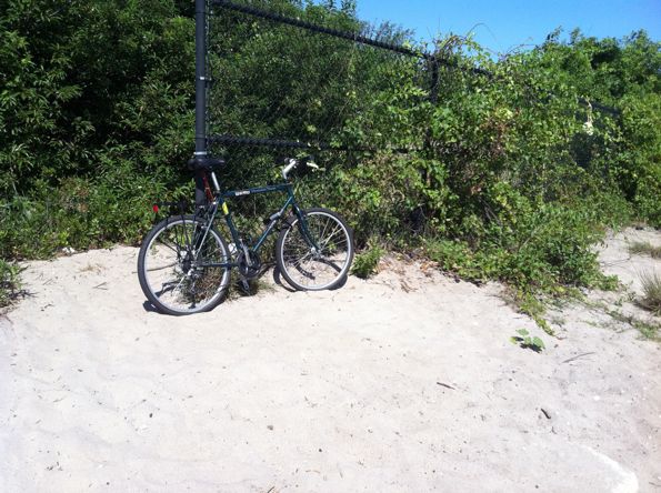 Solo bike ride to Coney Island, July 27, 2011.